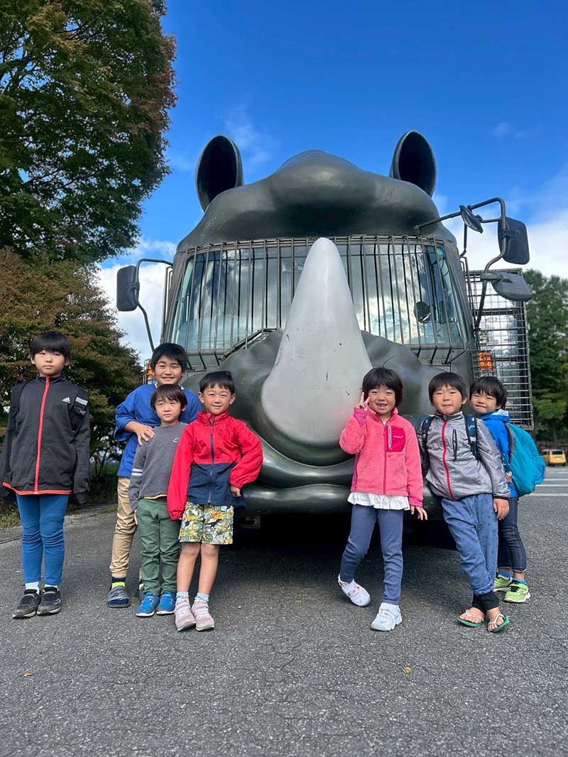 九重連山登山の様子