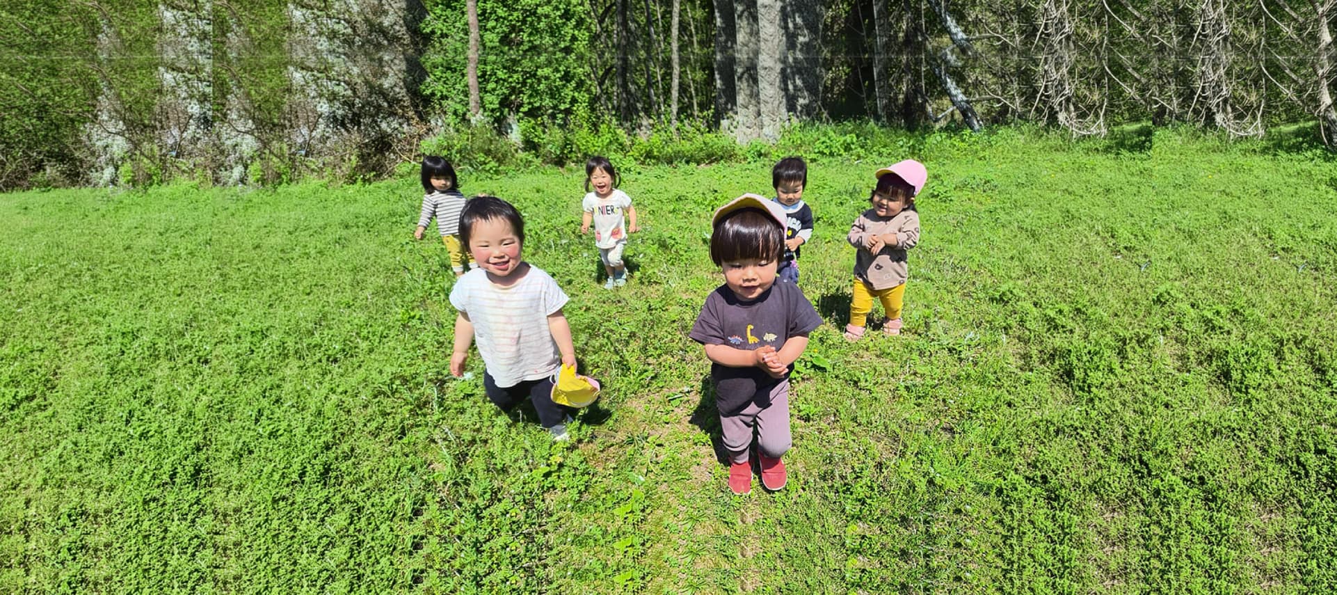 子ども達が遊ぶ様子